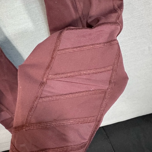 Athleta Maroon Leggings - Picture 4 of 6